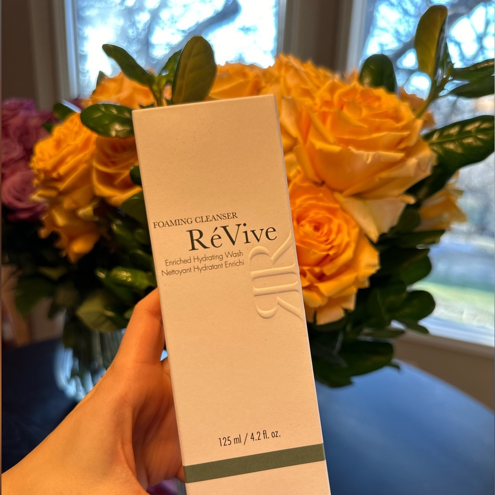Revive foaming cleanser NWOT box is closed and never was opened.